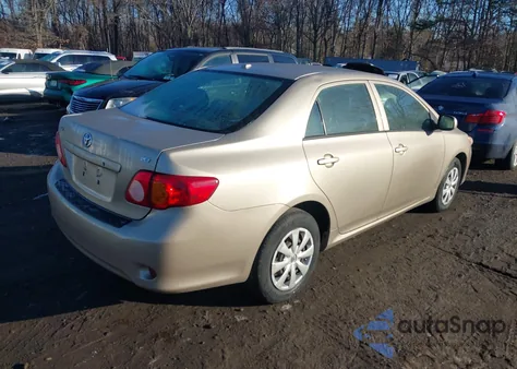2009 Toyota Corolla Le from USA, damaged, VIN 2T1BU40E09C012412